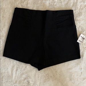 Charlotte Russe Black Stretchy Shorts